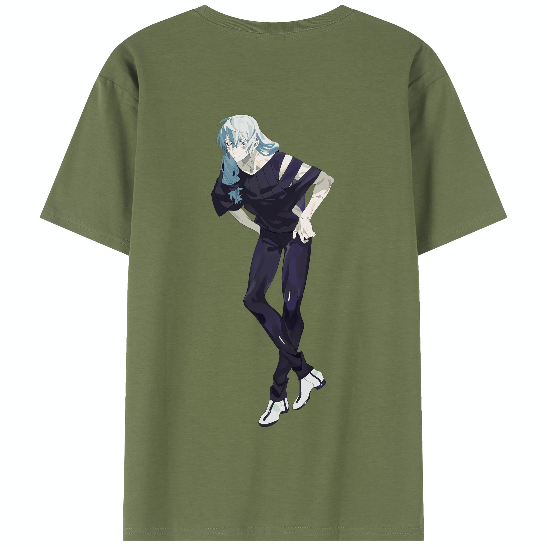 （画像用） 呪術廻戦 Jujutsu Kaisen 綿100％半袖Tシャツ（背面プリント）